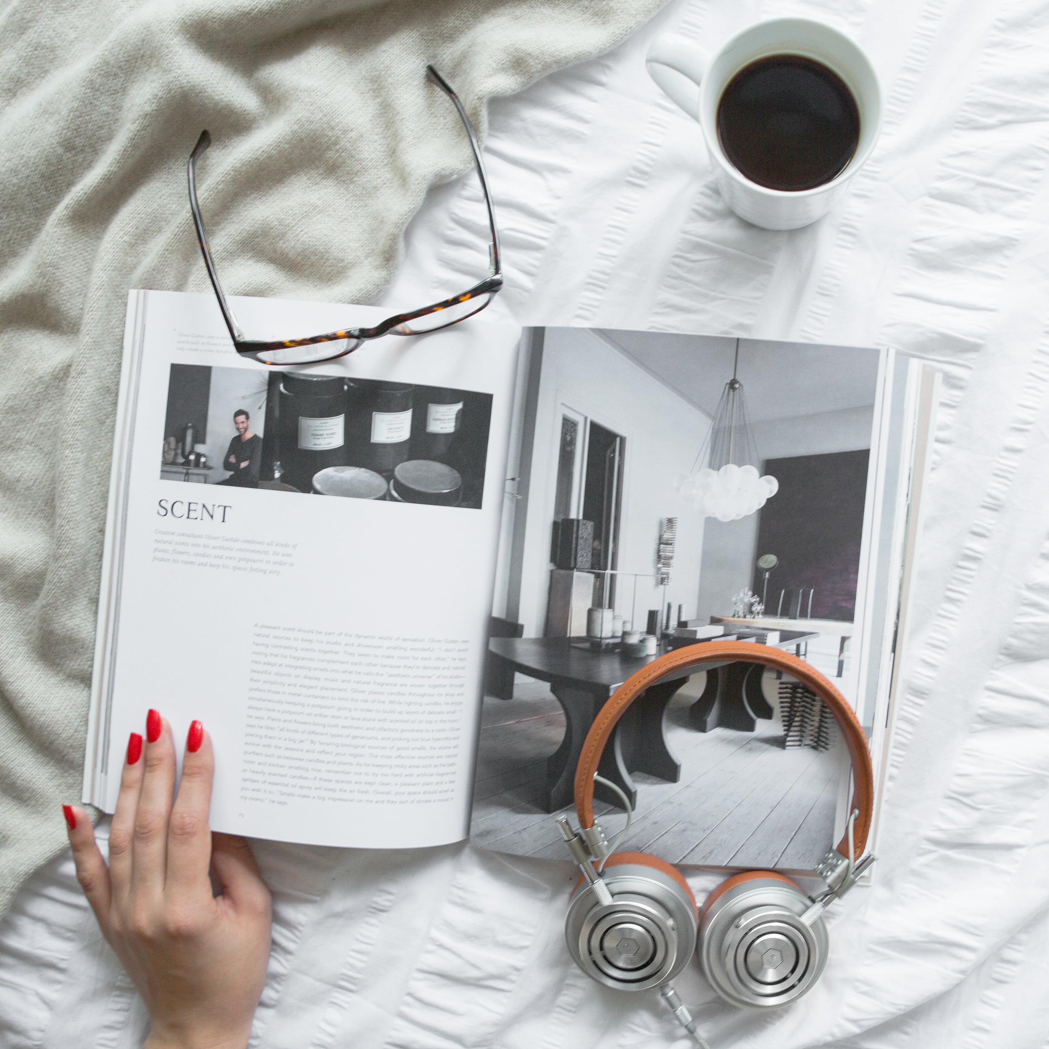 Lifestyle Tech Product Photography | Master & Dynamic Style