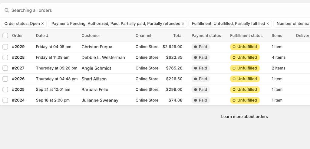 Shopify Store Setup & E-Commerce Management