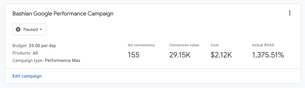 Google Ads setup and management