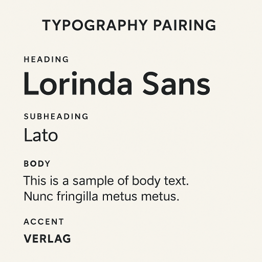 Typography & Color Palette | Brand Visual System