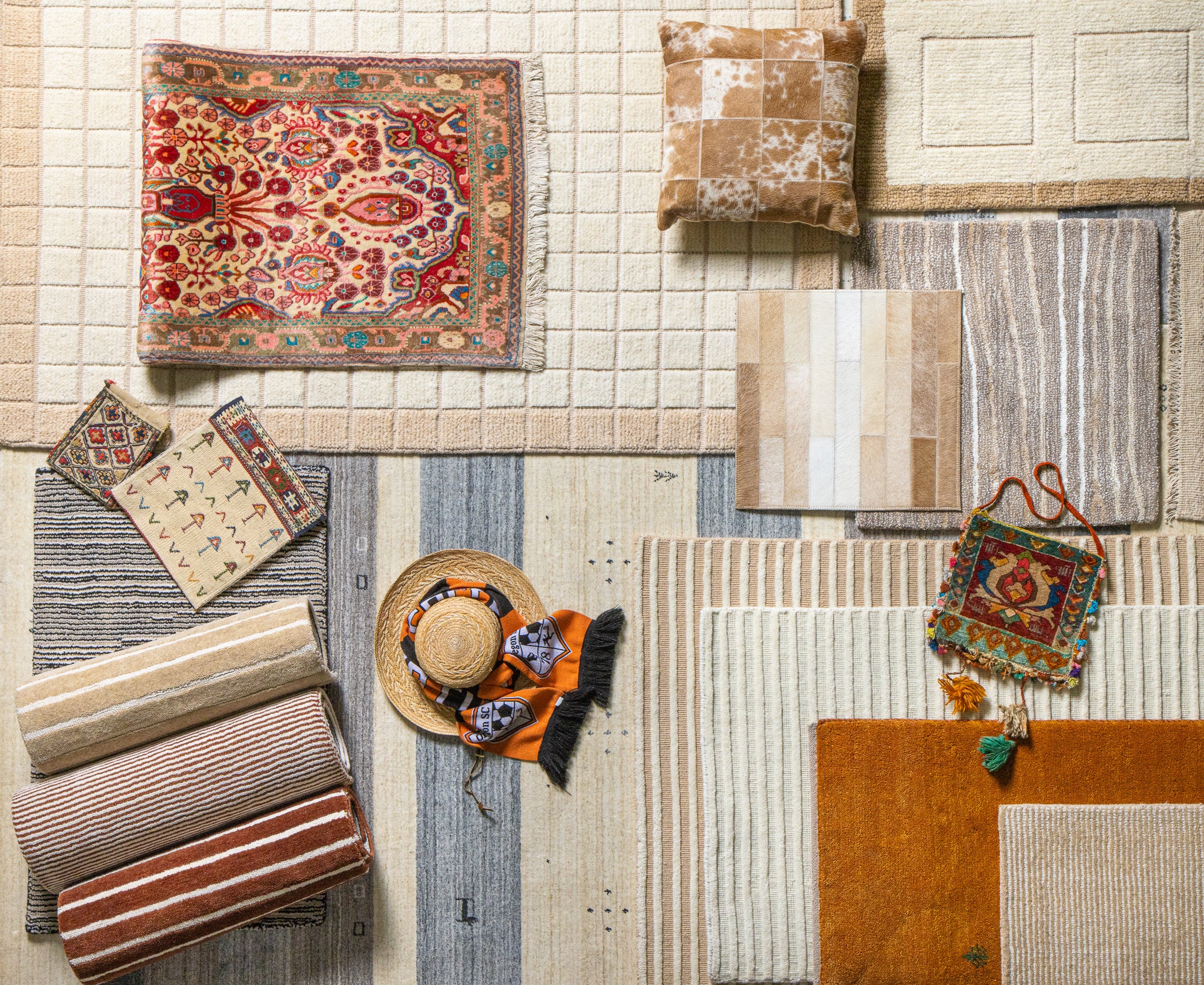 Rug Styling & Product Collage Photography